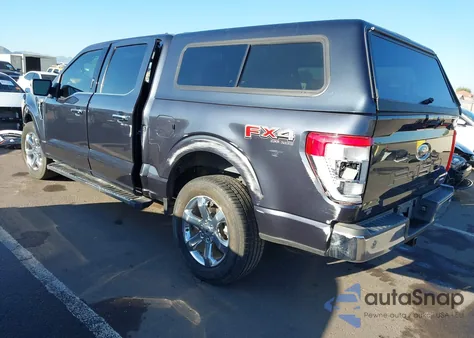 2021 Ford F-150 Lariat из США, поврежденный, VIN 1FTFW1E89MFB37504